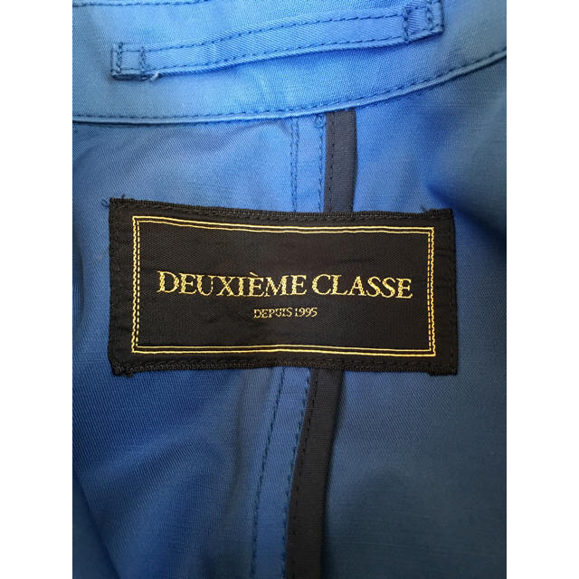 DEUXIEME CLASSE(ドゥーズィエムクラス)のDEUXIEME CLASSE カラートレンチコート レディースのジャケット/アウター(トレンチコート)の商品写真