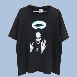 ヴィンテージ(VINTAGE)のMARILYN MANSON 90s マリリンマンソン ビンテージ バンT (Tシャツ/カットソー(半袖/袖なし))