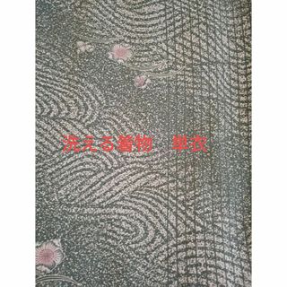 単衣　洗える着物(着物)