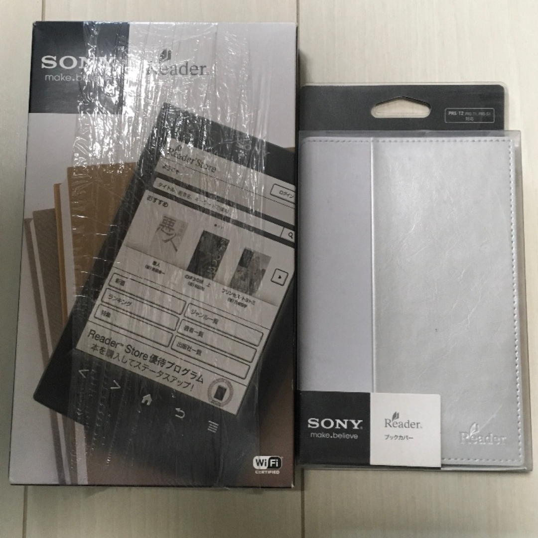SONY - SONY電子書籍リーダーPRS-T2、専用ブックカバーPRSA-SC22Jセット