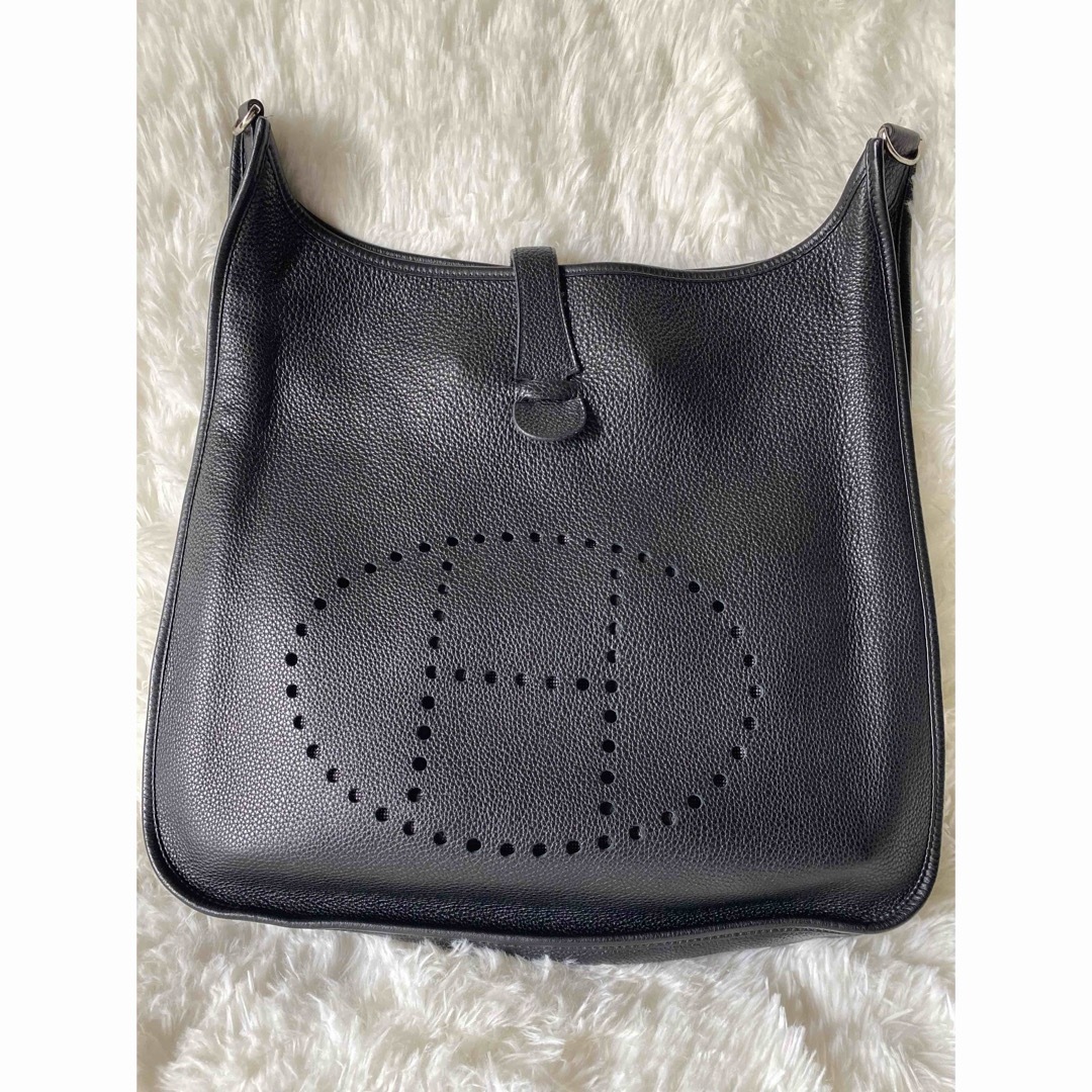 HERMES - 希少新品同様 ． エルメス エブリン ン3TCM黒
