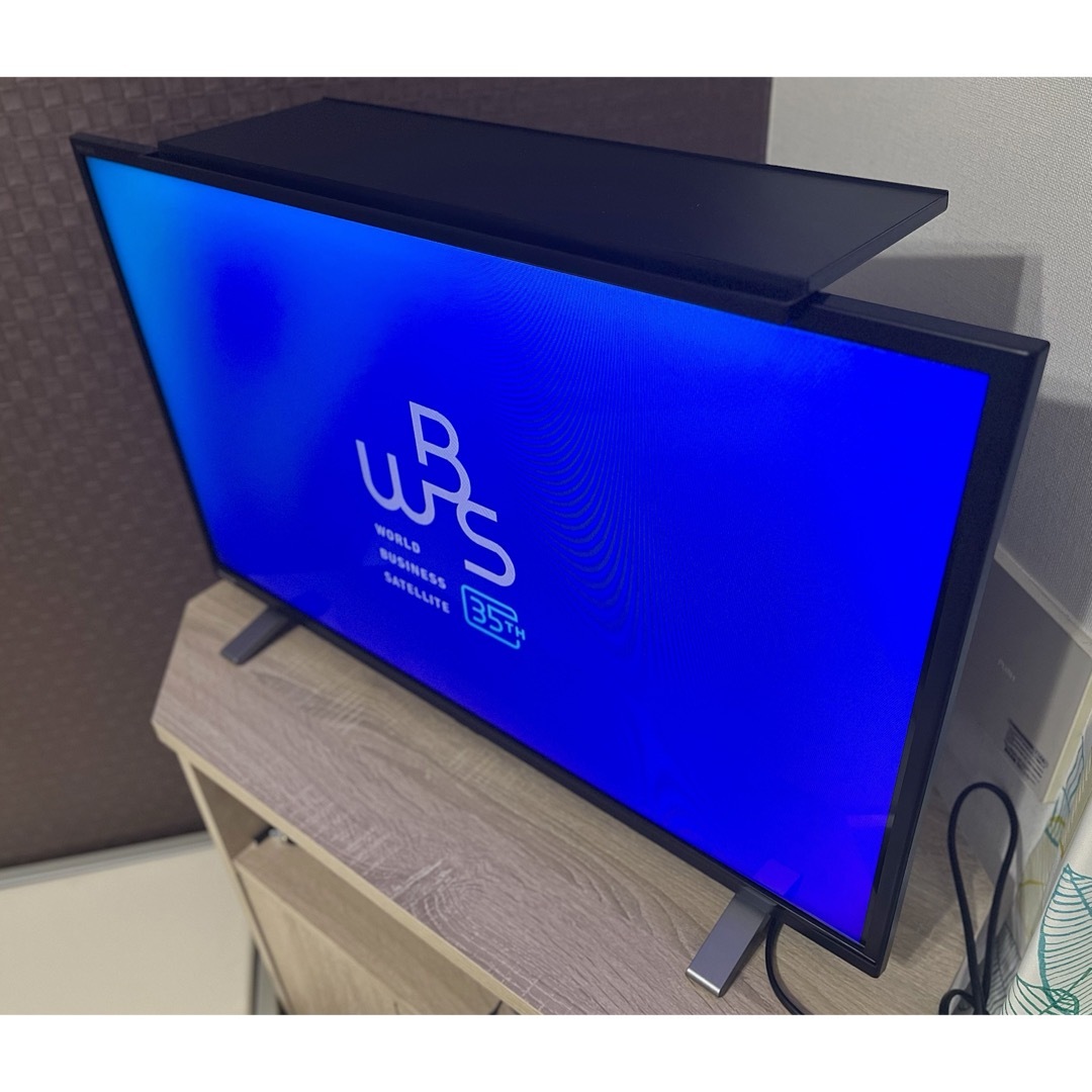 東芝 - 32型液晶テレビ 東芝 REGZA 32V34 とテレビ上棚セットの 東芝 - 32型液晶テレビ 東芝 REGZA 32V34 とテレビ上棚セットの