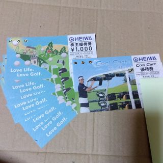 ヘイワ(平和)の平和　HEIWA PGM 株主優待券　8000円分　ほか(その他)