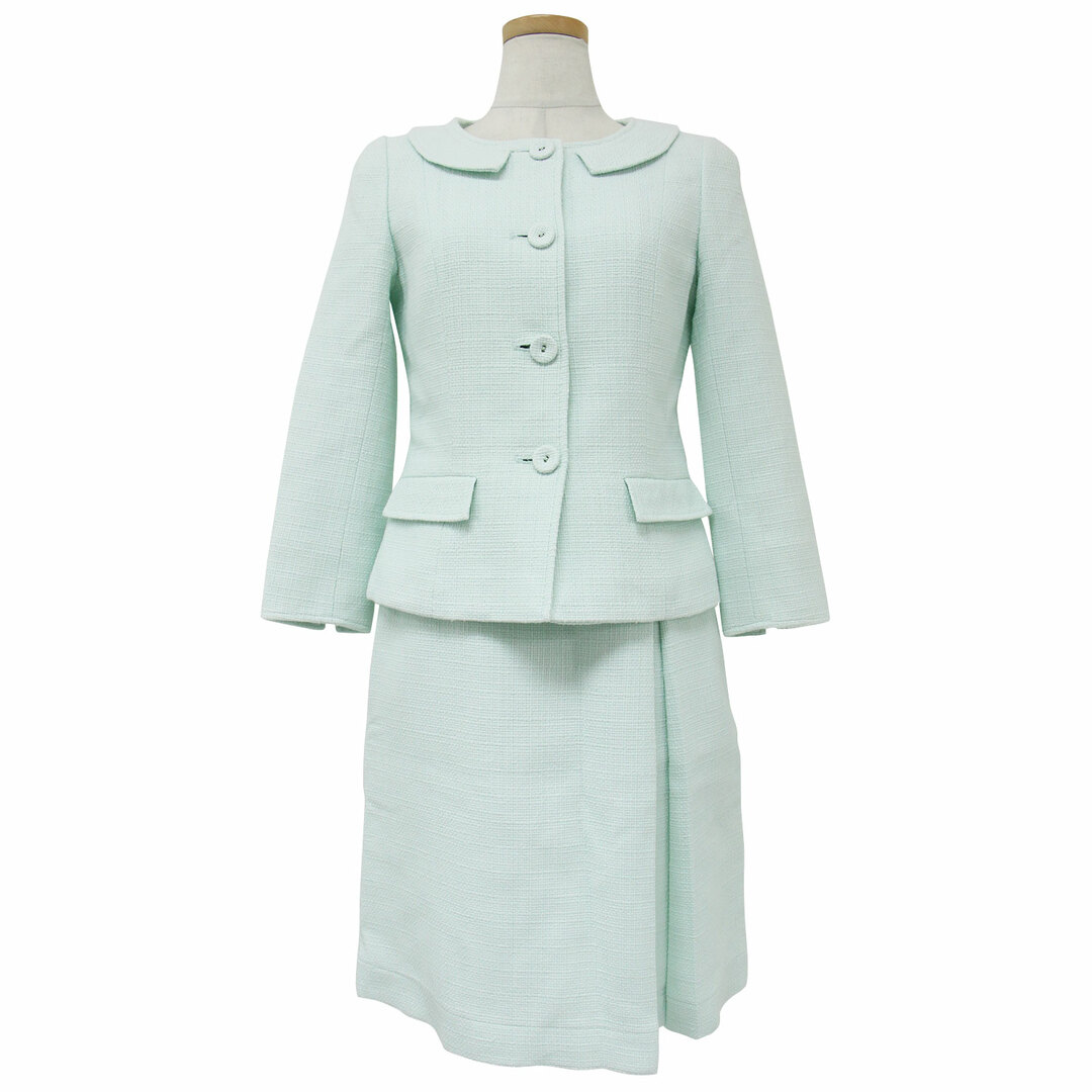 美品 Rene ルネ スーツ ミント ライトグリーン サイズ:32(5~7号 美品 Rene ルネ スーツ ミント ライトグリーン サイズ:32(5~7号
