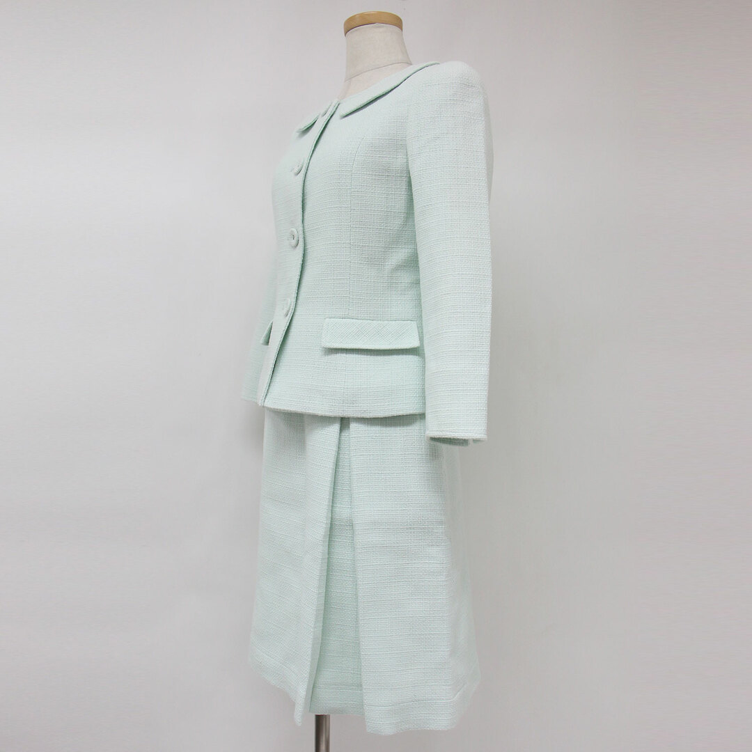 美品 Rene ルネ スーツ ミント ライトグリーン サイズ:32(5~7号 美品 Rene ルネ スーツ ミント ライトグリーン サイズ:32(5~7号