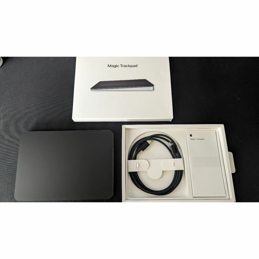 Apple Magic Trackpad - ブラック(Multi-Touch対 Apple Magic Trackpad - ブラック(Multi-Touch対
