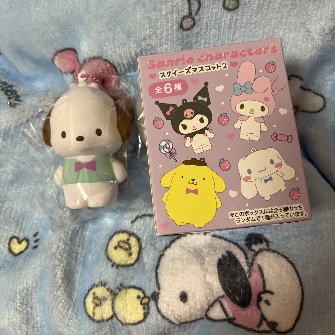 サンリオ(サンリオ)のスクイーズマスコット ポチャッコ エンタメ/ホビーのおもちゃ/ぬいぐるみ(キャラクターグッズ)の商品写真