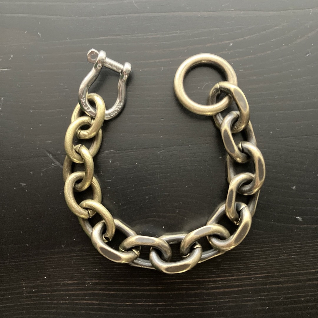 CALEE - WICHARDシャックル使用 ブラス製 ブレスレット 新品未 CALEE - WICHARDシャックル使用 ブラス製 ブレスレット 新品未