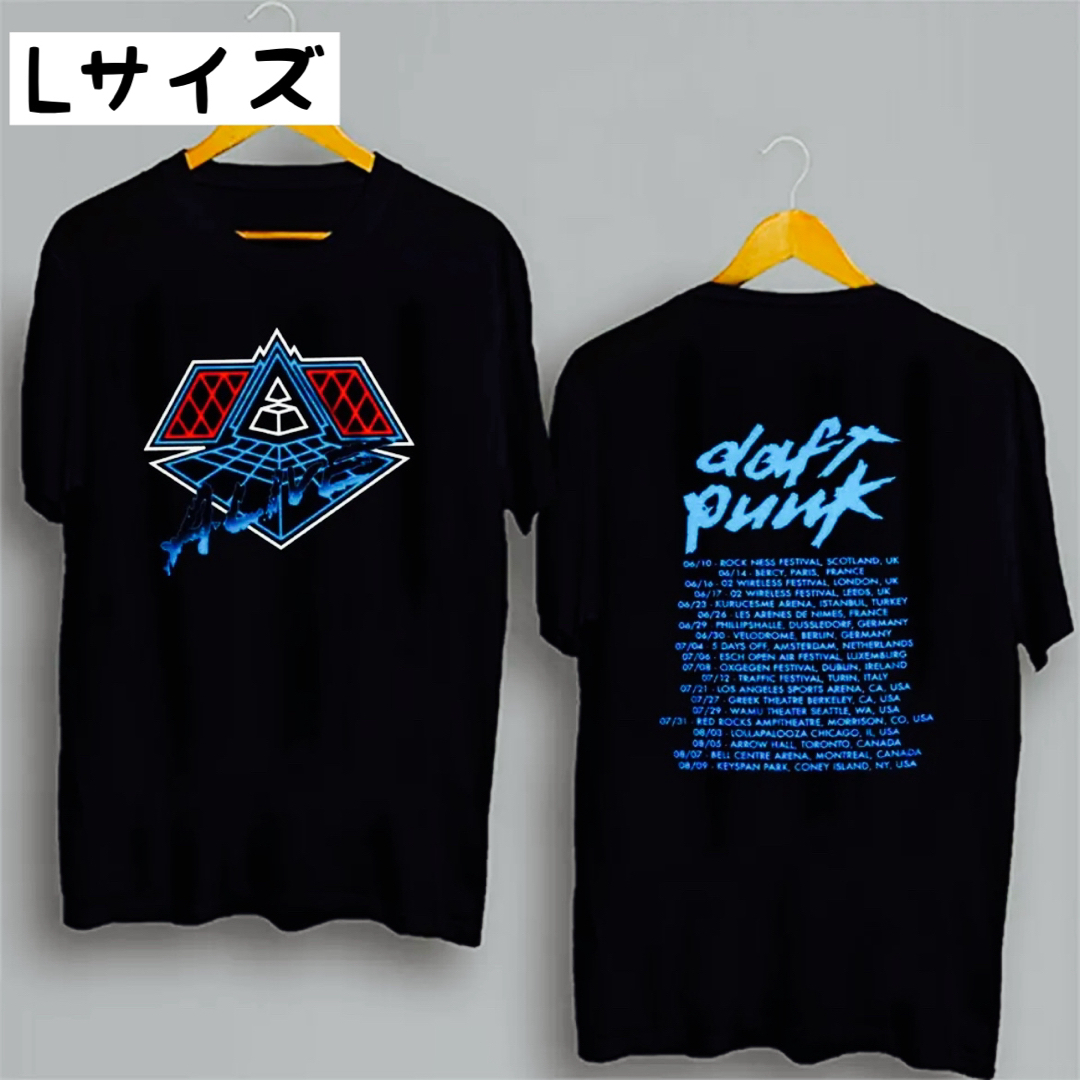 新品】Lサイズ DAFT PUNK ALIVE2007ツアー Tシャツの通販 by 新品】Lサイズ DAFT PUNK ALIVE2007ツアー Tシャツの通販 by