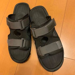 シャカ(SHAKA)の別注 訳ありSHAKA CHILL OUT 25cm サンダル ブラック グレー(サンダル)