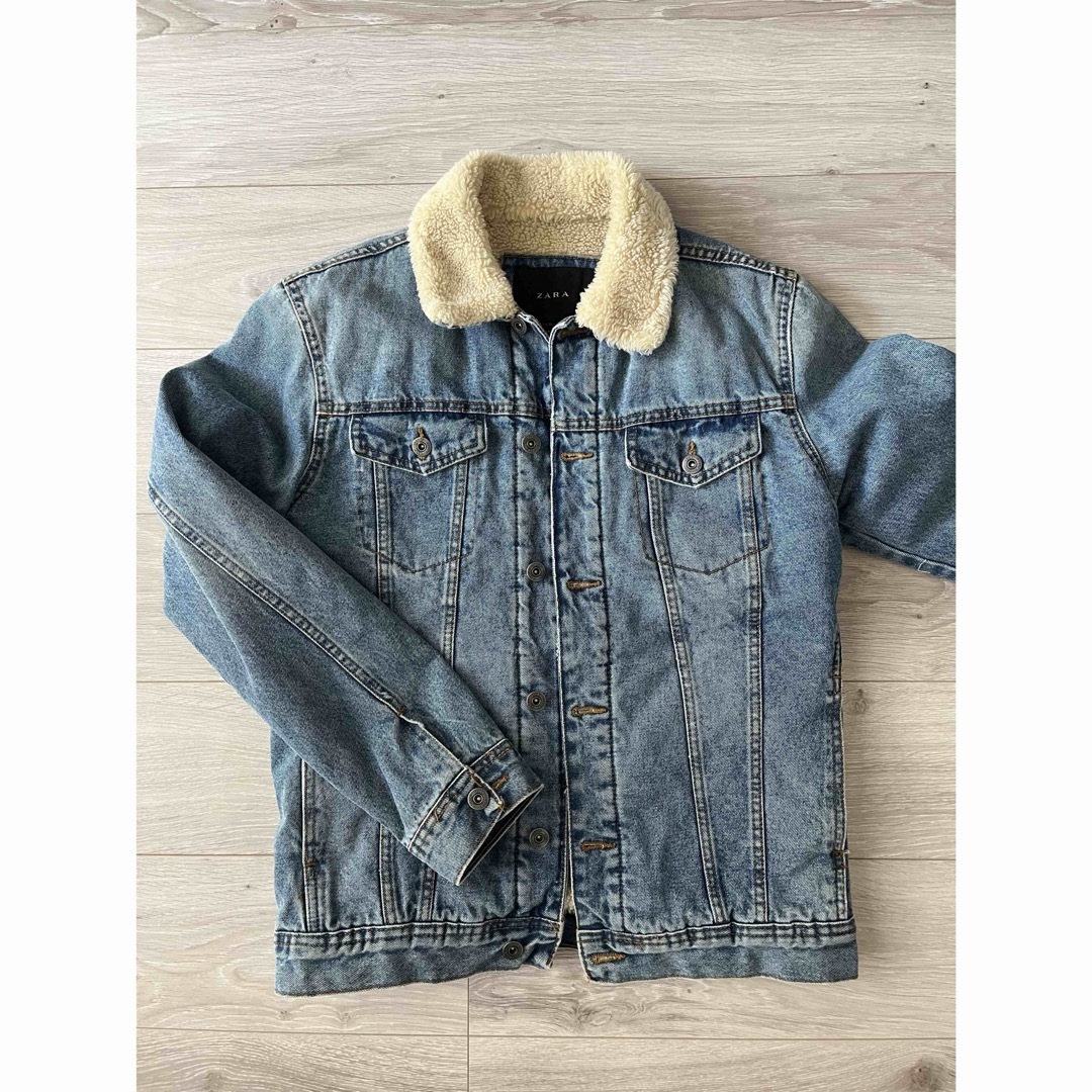 ZARA - ZARA デニムボアジャケットの通販 by yurika|ザラならラクマ ZARA - ZARA デニムボアジャケットの通販 by yurika|ザラならラクマ