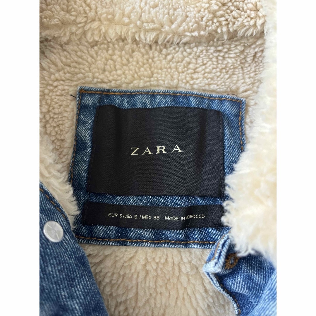 ZARA - ZARA デニムボアジャケットの通販 by yurika|ザラならラクマ ZARA - ZARA デニムボアジャケットの通販 by yurika|ザラならラクマ