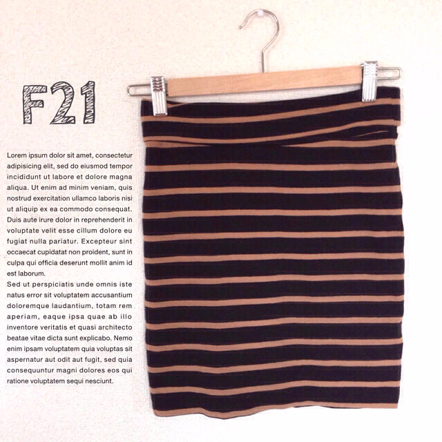 FOREVER 21(フォーエバートゥエンティーワン)のForever 21 タイトスカート レディースのスカート(ミニスカート)の商品写真