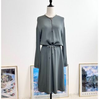 ブルネロクチネリ シルクコットン ロングブラウス 42 / エルメス ブルネロクチネリ シルクコットン ロングブラウス 42 / エルメス