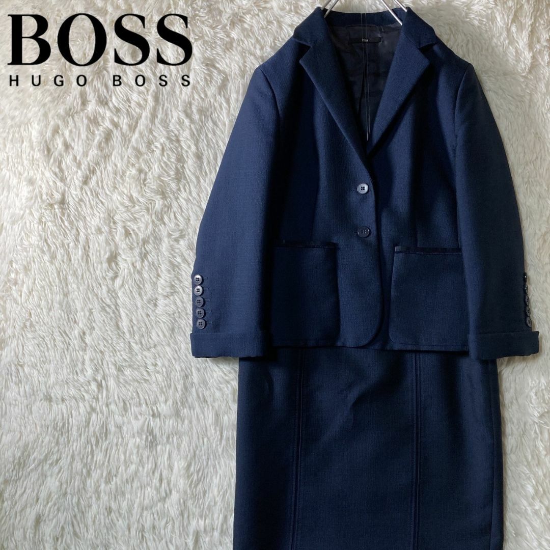 HUGO BOSS - 極美品 HUGOBOSS ヒューゴボス セットアップスーツ HUGO BOSS - 極美品 HUGOBOSS ヒューゴボス セットアップスーツ
