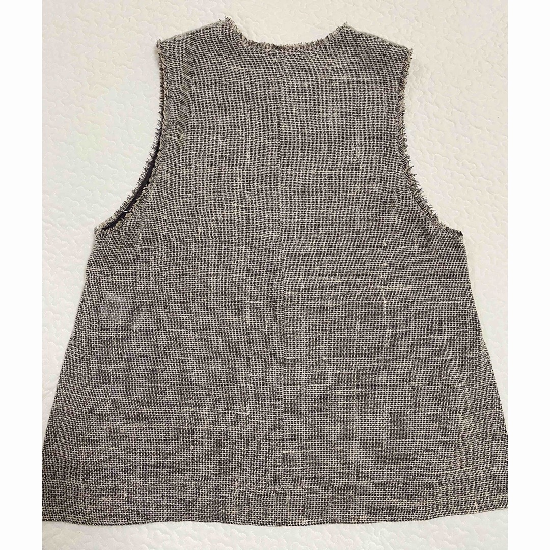 Spick and Span リネンツイードベスト Spick and Span リネンツイードベスト
