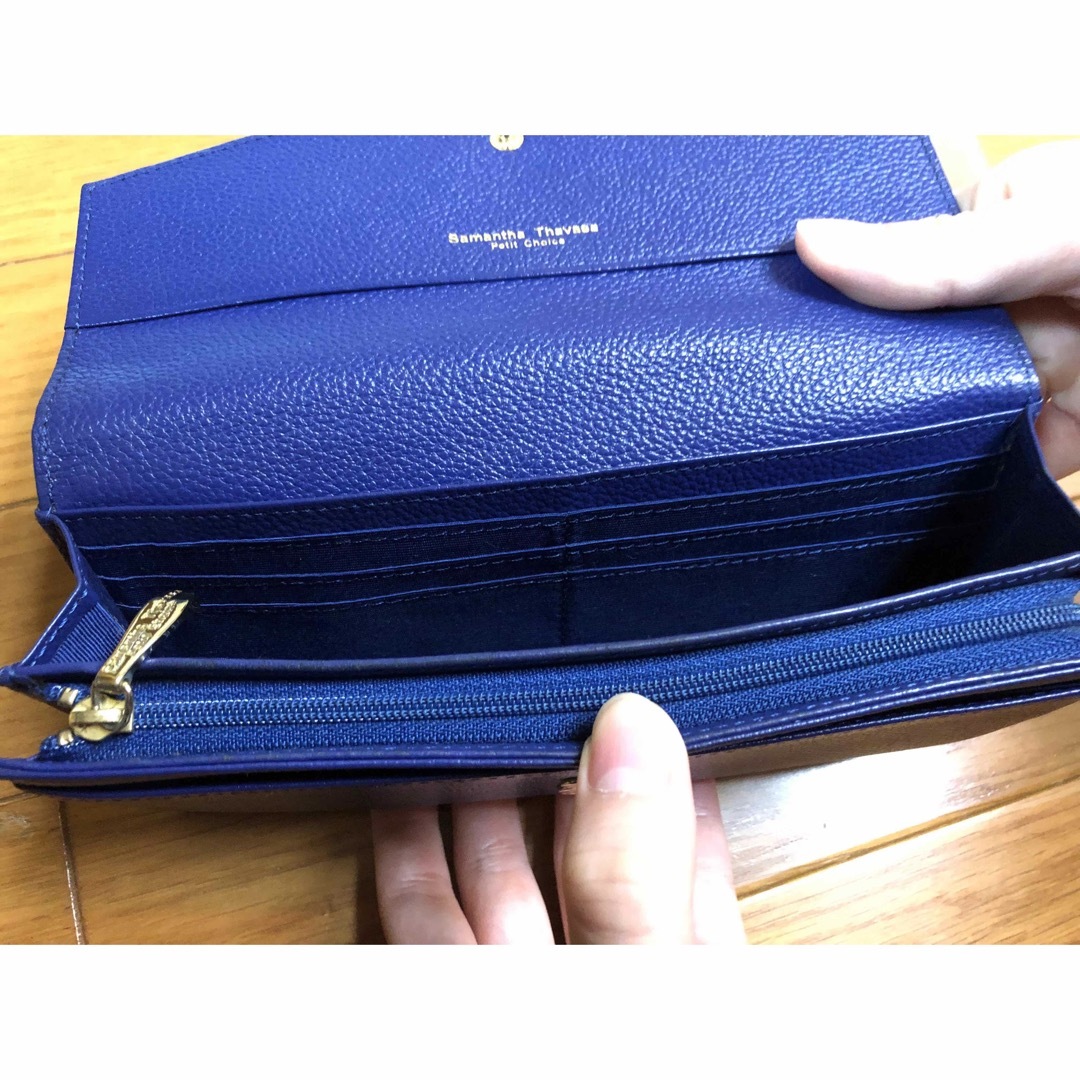 Samantha Thavasa Petit Choice◇長財布/-/BLU/レディース - 長 Samantha Thavasa Petit Choice◇長財布/-/BLU/レディース - 長
