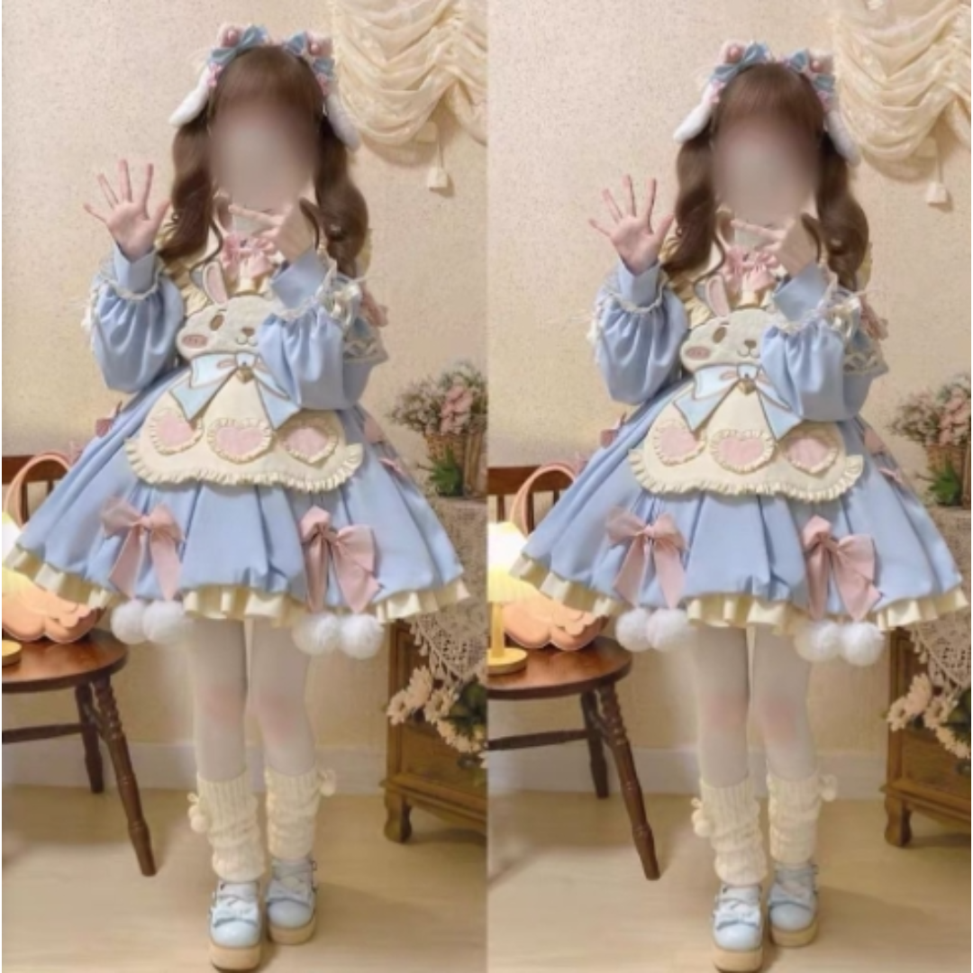 【特別セール品】 ロリータドレス - うさぎのメルヘン L43#の通販 by coco's shop コスプレ衣装