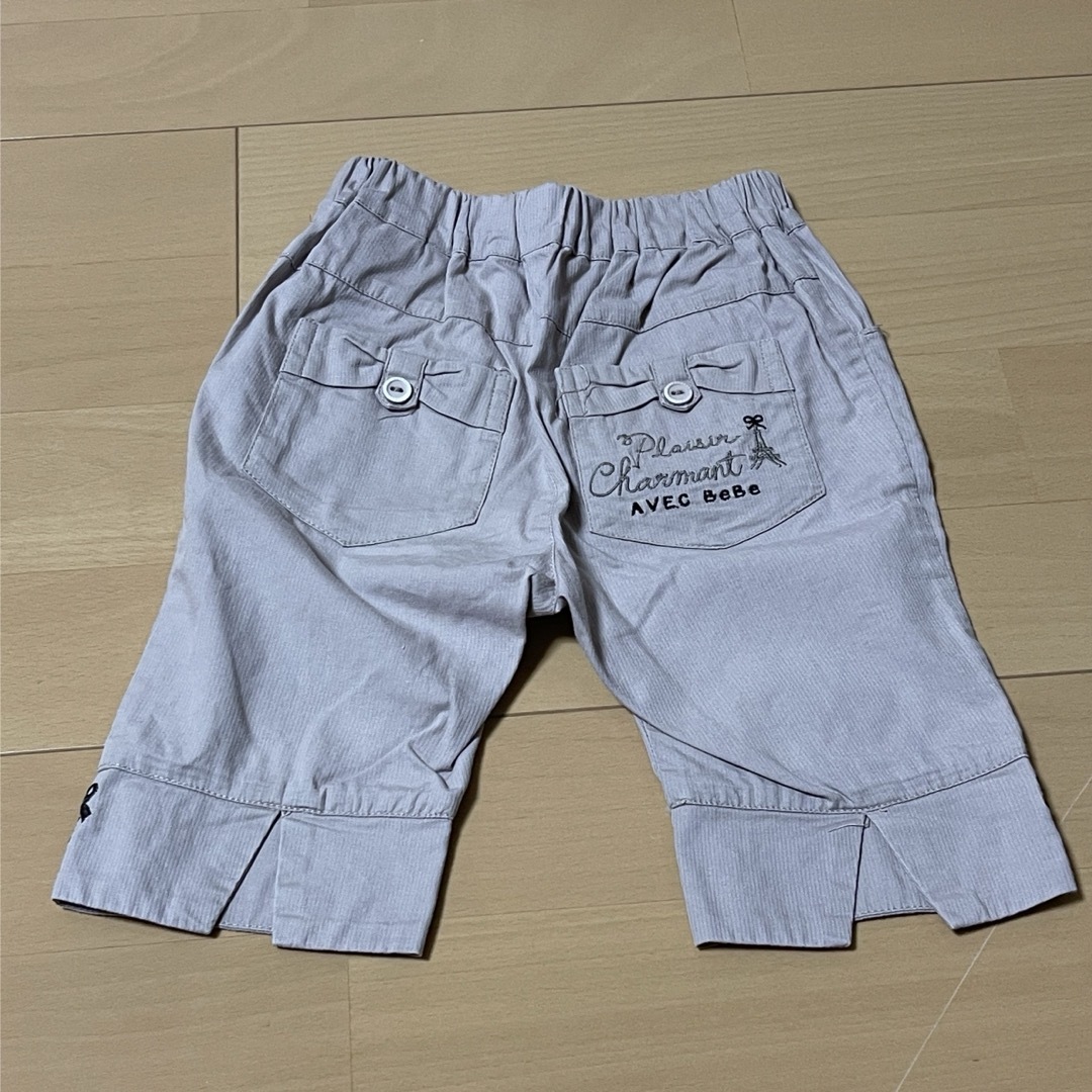BeBe(ベベ)の女の子　夏用ズボン キッズ/ベビー/マタニティのキッズ服女の子用(90cm~)(パンツ/スパッツ)の商品写真