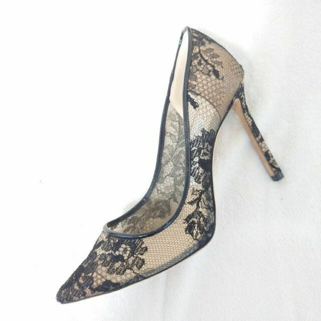 JIMMY CHOO - JIMMY CHOO ジミーチュウ レース パンプス ROMY JIMMY CHOO - JIMMY CHOO ジミーチュウ レース パンプス ROMY