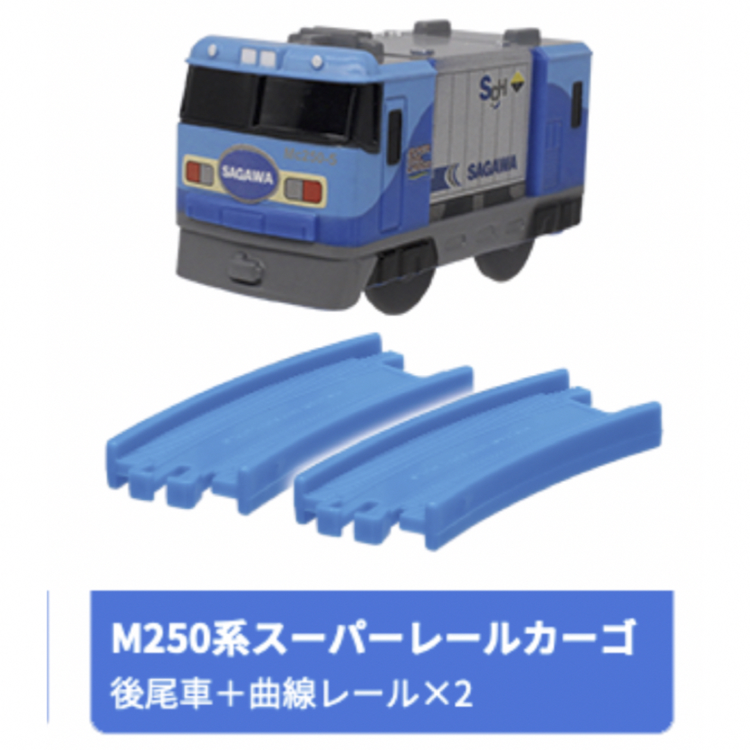 カプセルプラレール 運輸基地編 M250系スーパーレールカーゴ カプセルプラレール 運輸基地編 M250系スーパーレールカーゴ