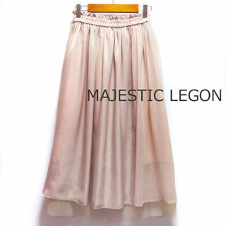 MAJESTIC LEGON - 【未使用タグ付】定価9800円RF アールエフ リボンジャンパースカート