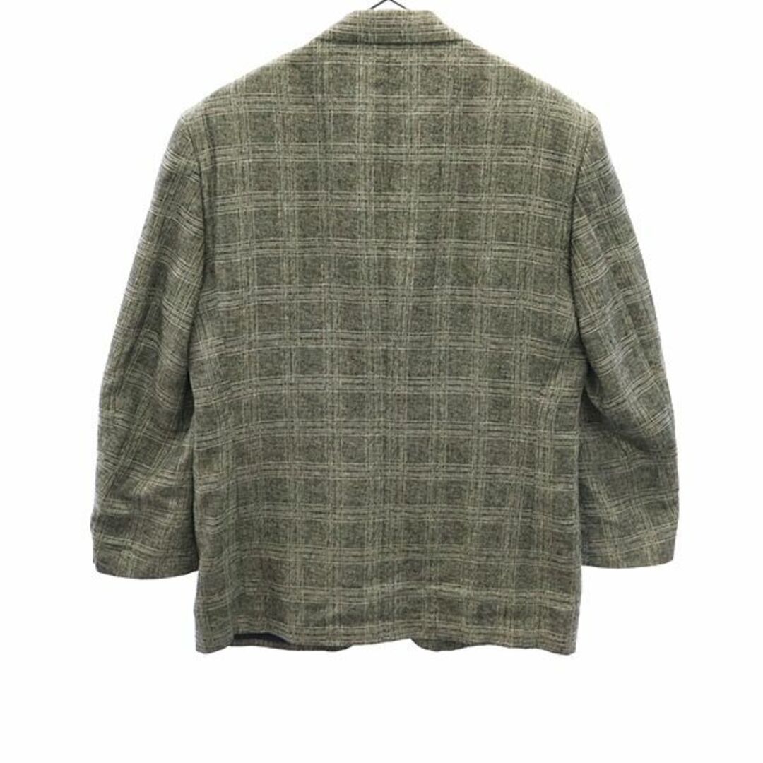 D'URBAN - ダーバン 日本製 チェック リネン ウールブレンド D'URBAN - ダーバン 日本製 チェック リネン ウールブレンド