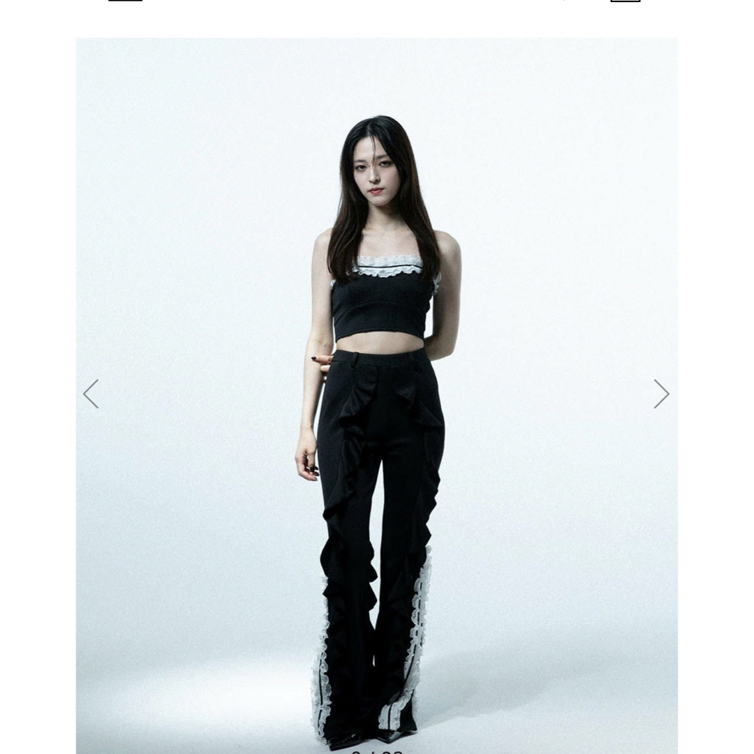 メルトザレディruffle flare pantsセット メルトザレディruffle flare pantsセット