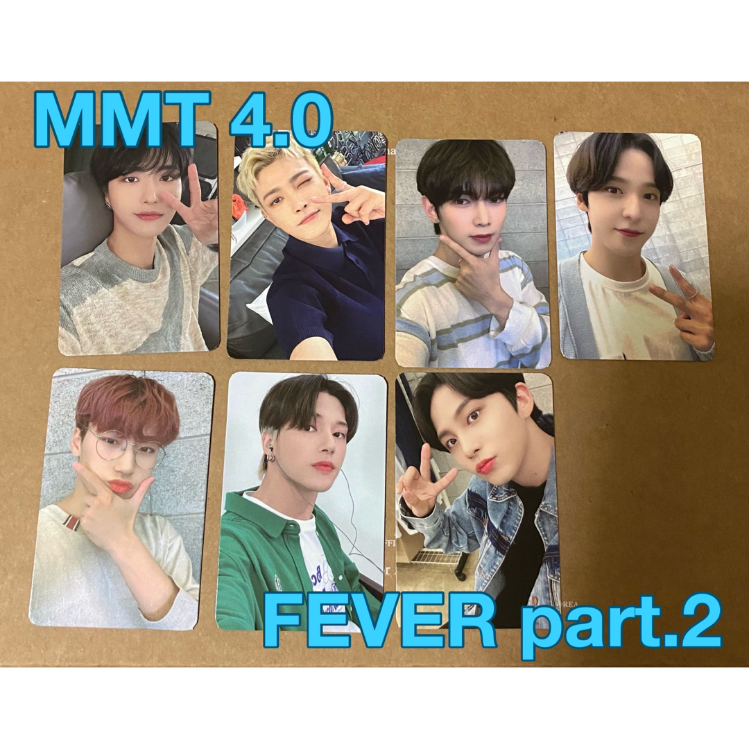 ATEEZ - ATEEZ MMT 4.0 コンプリート トレカ FEVER part2 の通販 ATEEZ - ATEEZ MMT 4.0 コンプリート トレカ FEVER part2 の通販