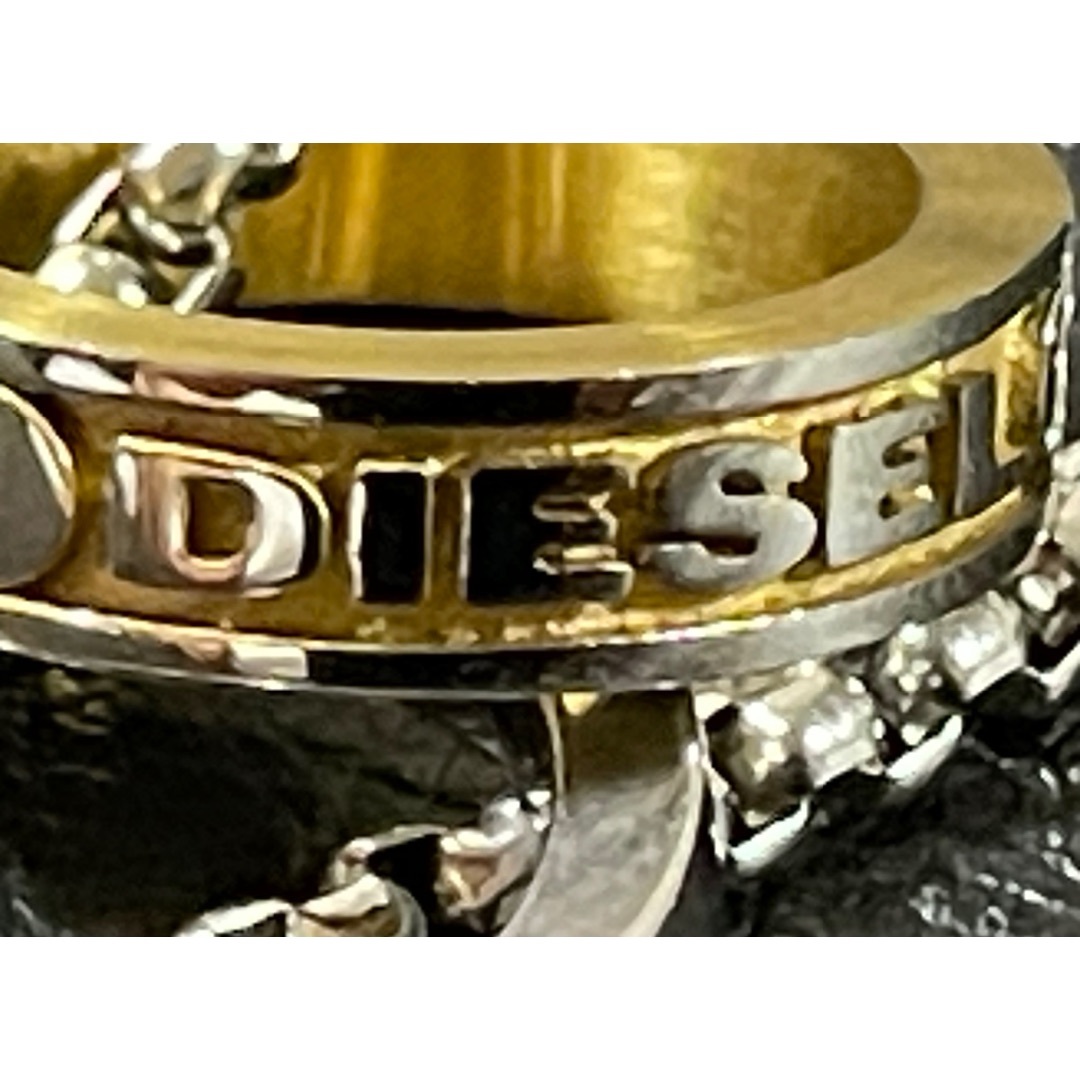 DIESEL - DIESEL/ディーゼル ステンレス ダブルリング DIESEL - DIESEL/ディーゼル ステンレス ダブルリング
