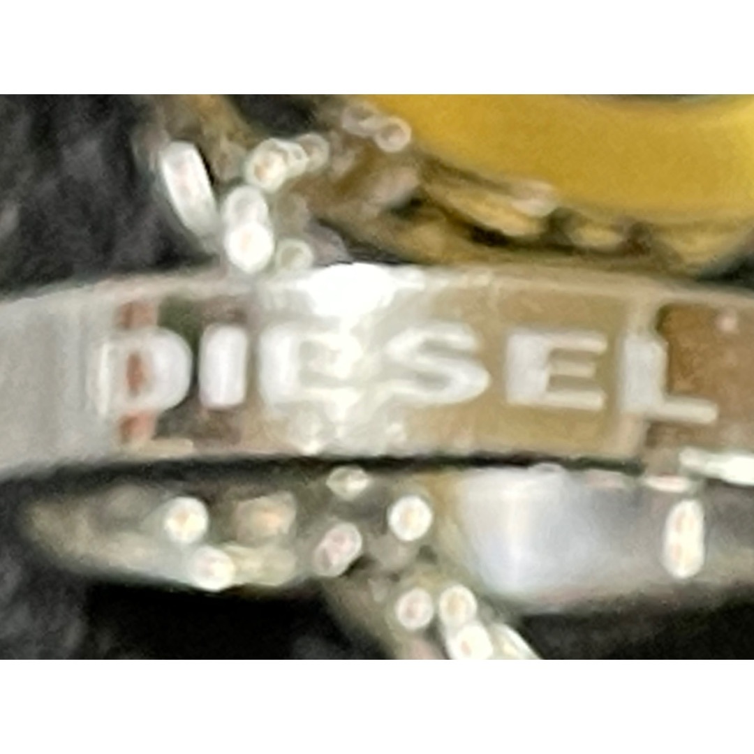 DIESEL - DIESEL/ディーゼル ステンレス ダブルリング DIESEL - DIESEL/ディーゼル ステンレス ダブルリング