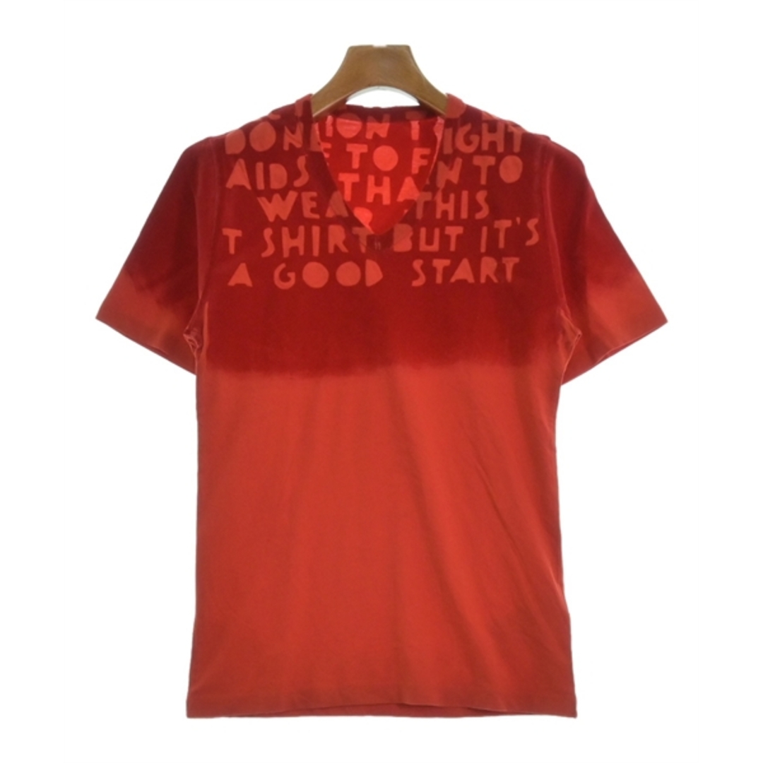 Maison Margiela メゾンマルジェラ Tシャツ・カットソー S 赤 Maison Margiela メゾンマルジェラ Tシャツ・カットソー S 赤