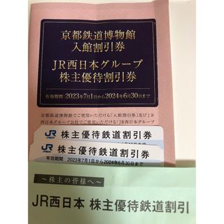 ジェイアール(JR)のJR西日本株主優待(その他)