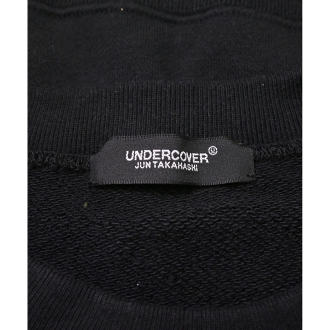 UNDER COVER アンダーカバー スウェット 4(XL位) 黒 【古着】 UNDER COVER アンダーカバー スウェット 4(XL位) 黒 【古着】
