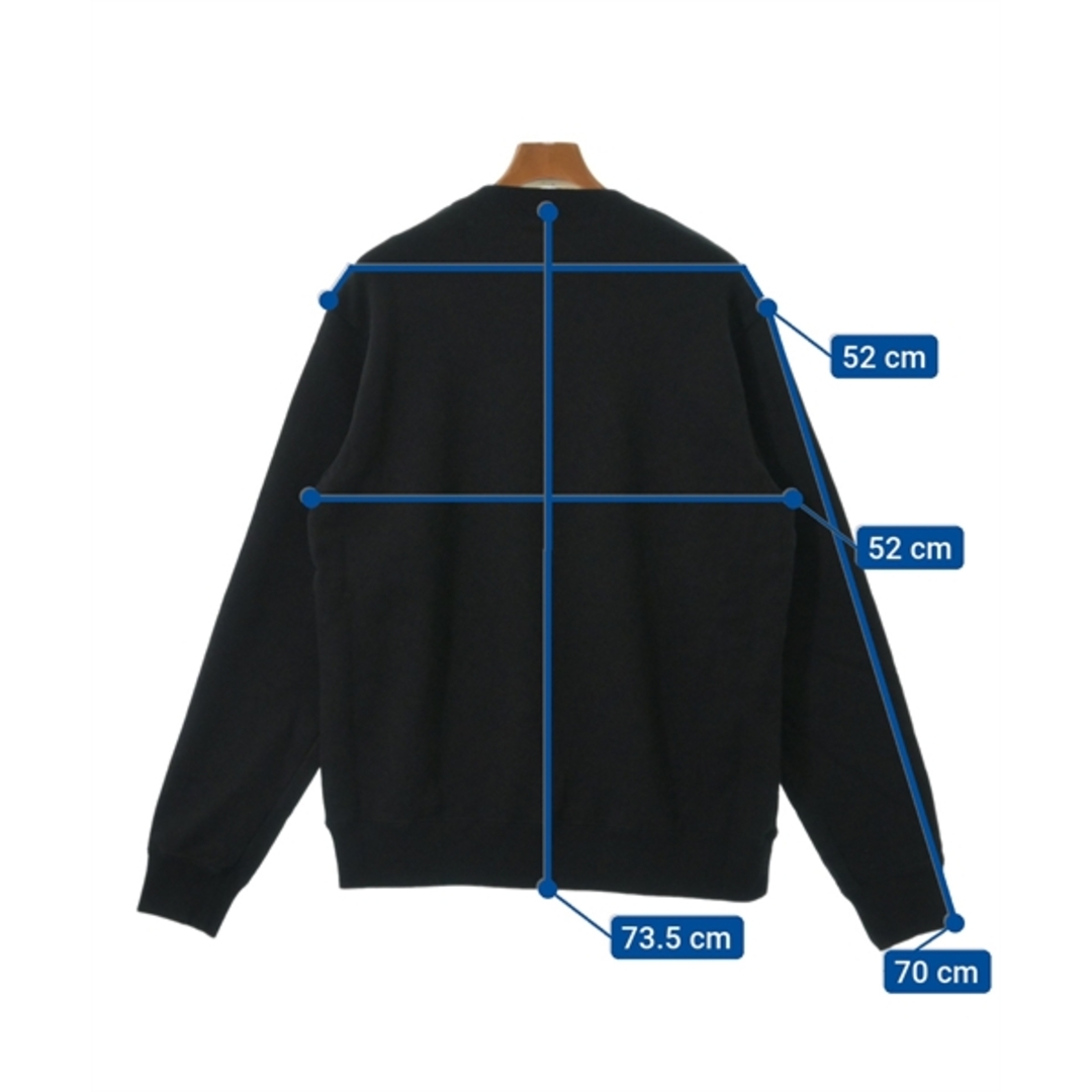 UNDER COVER アンダーカバー スウェット 4(XL位) 黒 【古着】 UNDER COVER アンダーカバー スウェット 4(XL位) 黒 【古着】