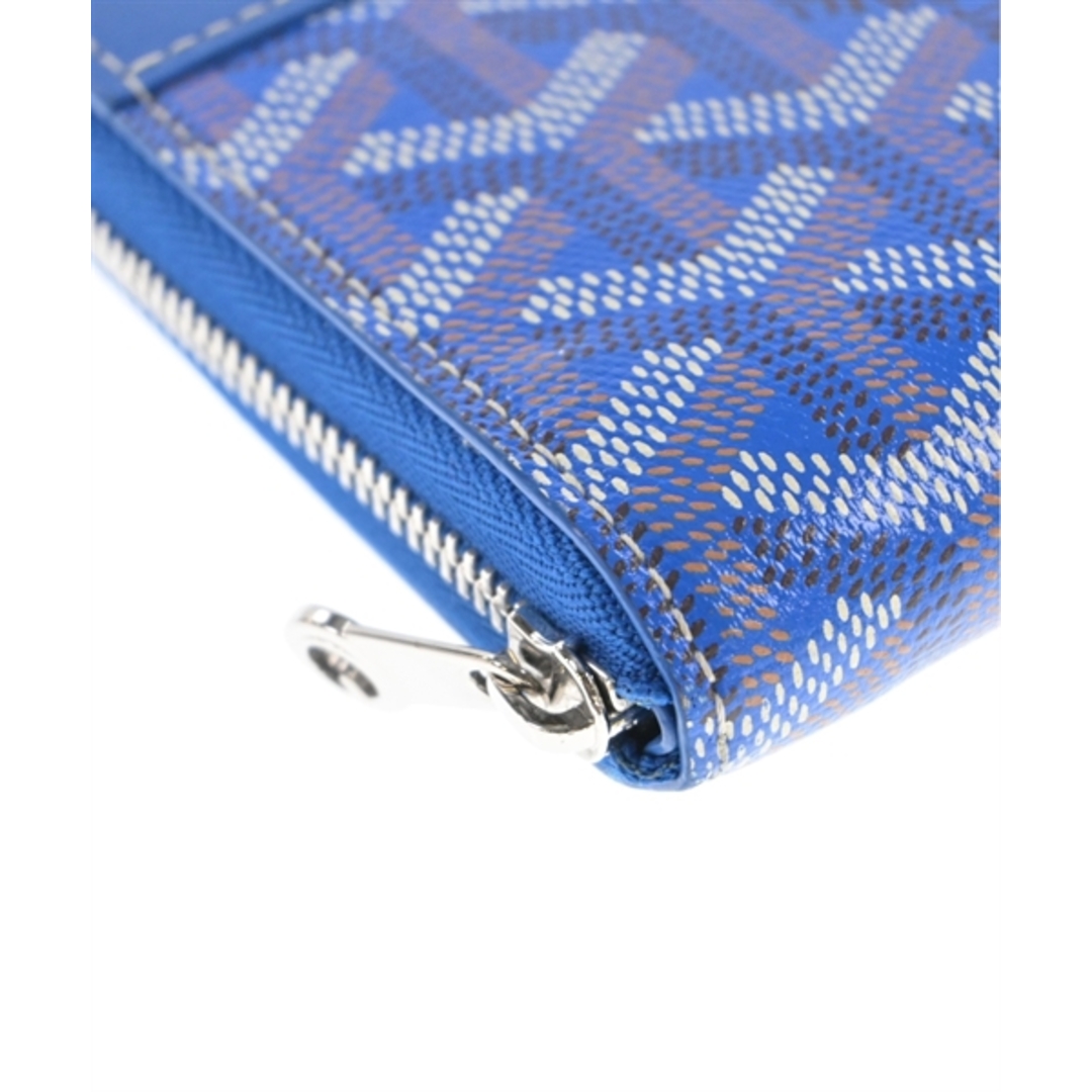 GOYARD - GOYARD ゴヤール 財布・コインケース PM 青 【古着 GOYARD - GOYARD ゴヤール 財布・コインケース PM 青 【古着