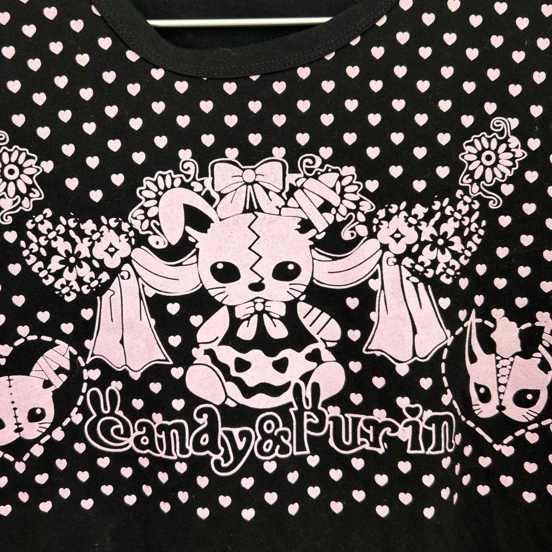h.naoto - h.naoto candy&purin J1 キャラクター Tシャツ h.naoto - h.naoto candy&purin J1 キャラクター Tシャツ