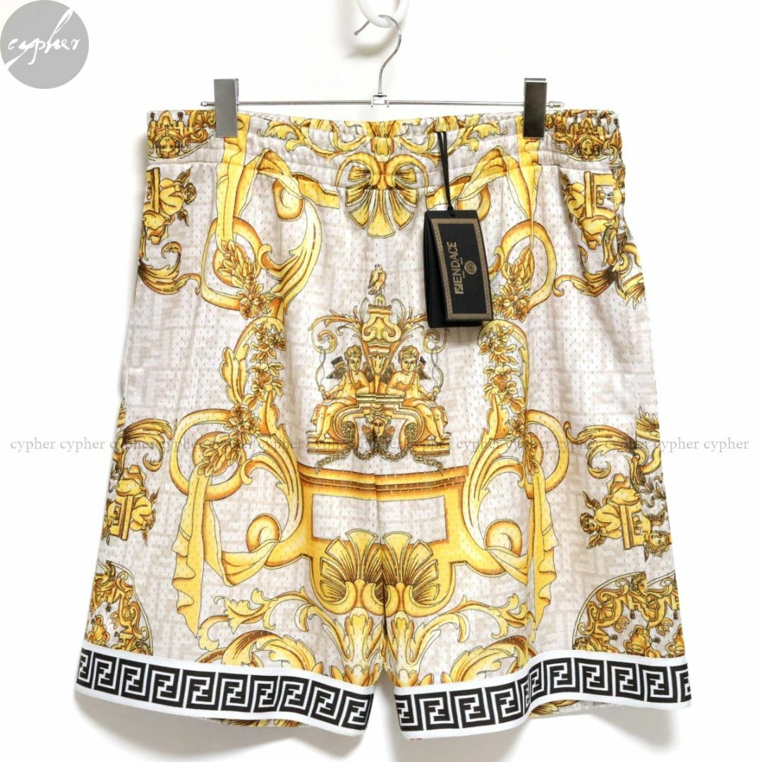 VERSACE - XXL 新品 VERSACE FENDI FENDACE ショート パンツの VERSACE - XXL 新品 VERSACE FENDI FENDACE ショート パンツの