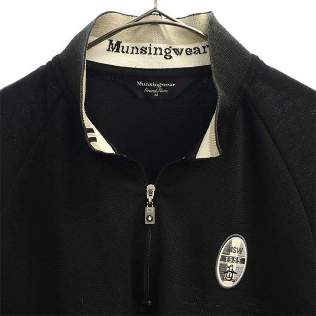Munsingwear - マンシングウェア ワッペン ゴルフ 半袖 ハーフ Munsingwear - マンシングウェア ワッペン ゴルフ 半袖 ハーフ