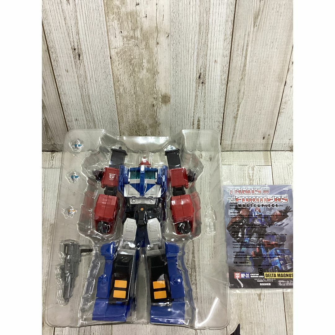 中古】トランスフォーマー マスターピース 鬱陶しく MP31 デルタ 中古】トランスフォーマー マスターピース 鬱陶しく MP31 デルタ