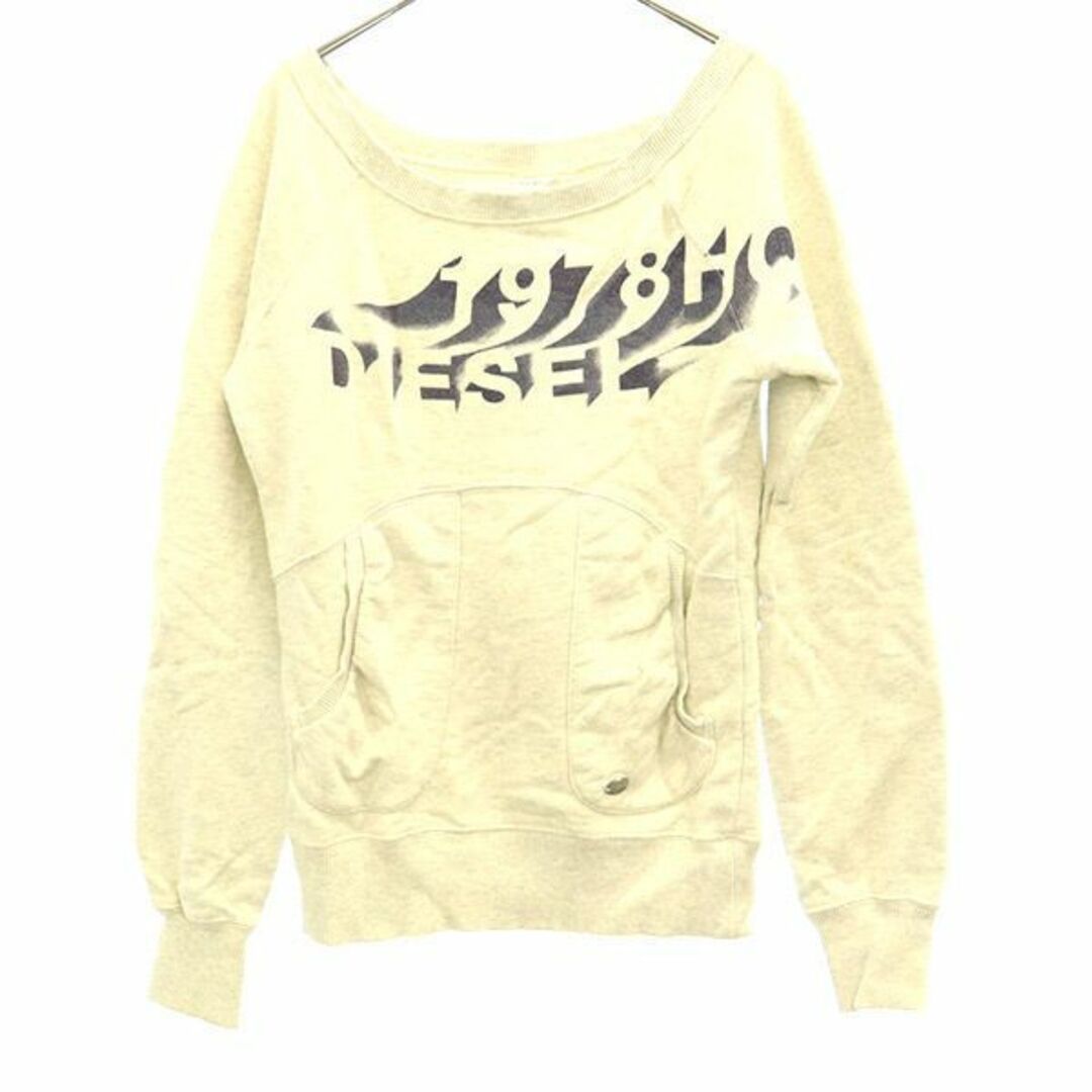 DIESEL - ディーゼル 長袖 トレーナー XS グレー DIESEL DIESEL - ディーゼル 長袖 トレーナー XS グレー DIESEL
