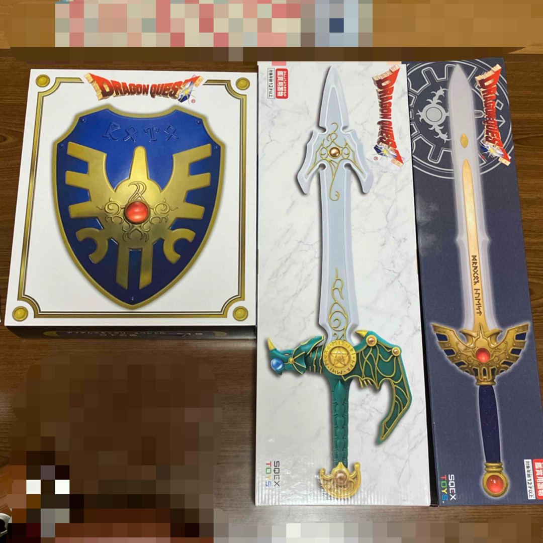 ドラゴンクエスト ロトの剣 ロトの盾 天空の剣 新品 未開封 ドラゴンクエスト ロトの剣 ロトの盾 天空の剣 新品 未開封