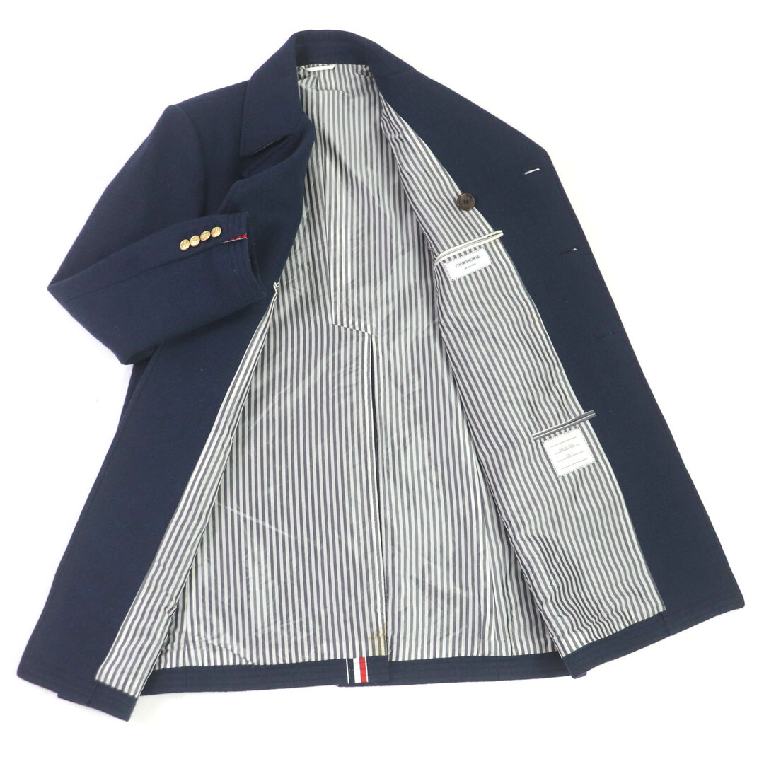 THOM BROWNE - 美品□THOM BROWNE トムブラウン ウール キュプラ THOM BROWNE - 美品□THOM BROWNE トムブラウン ウール キュプラ