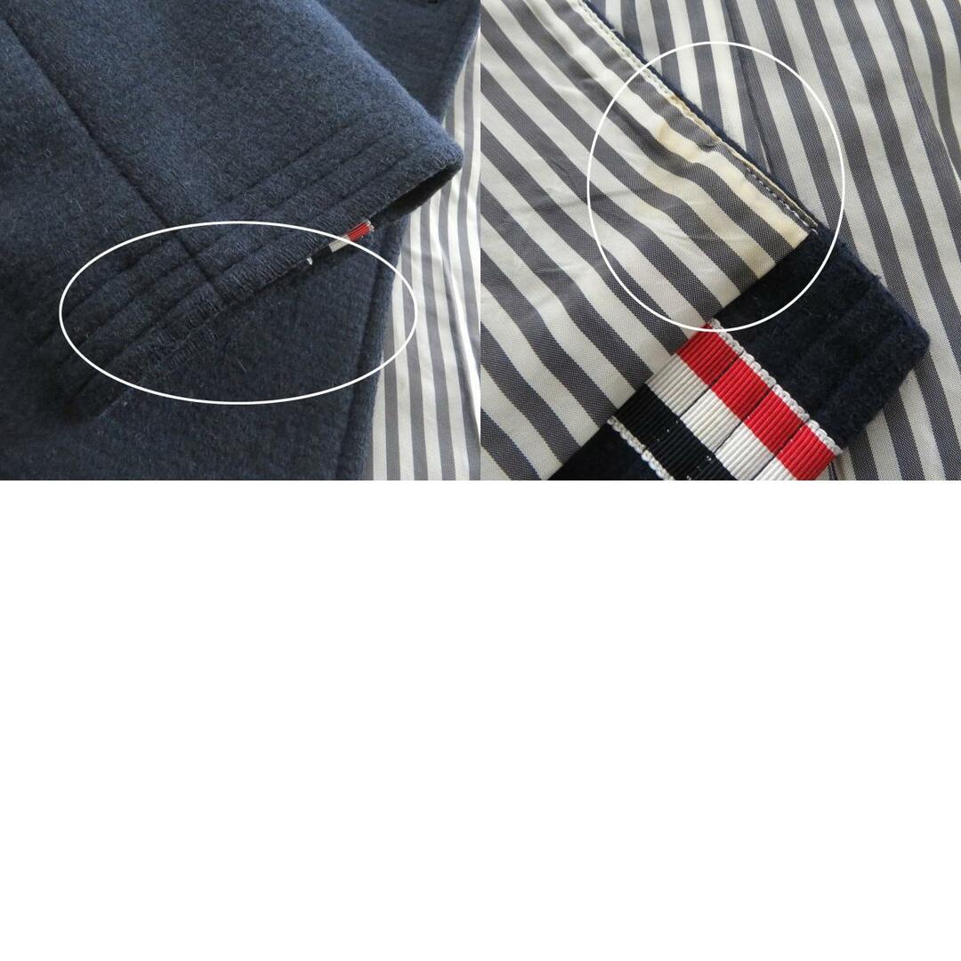 THOM BROWNE - 美品□THOM BROWNE トムブラウン ウール キュプラ THOM BROWNE - 美品□THOM BROWNE トムブラウン ウール キュプラ