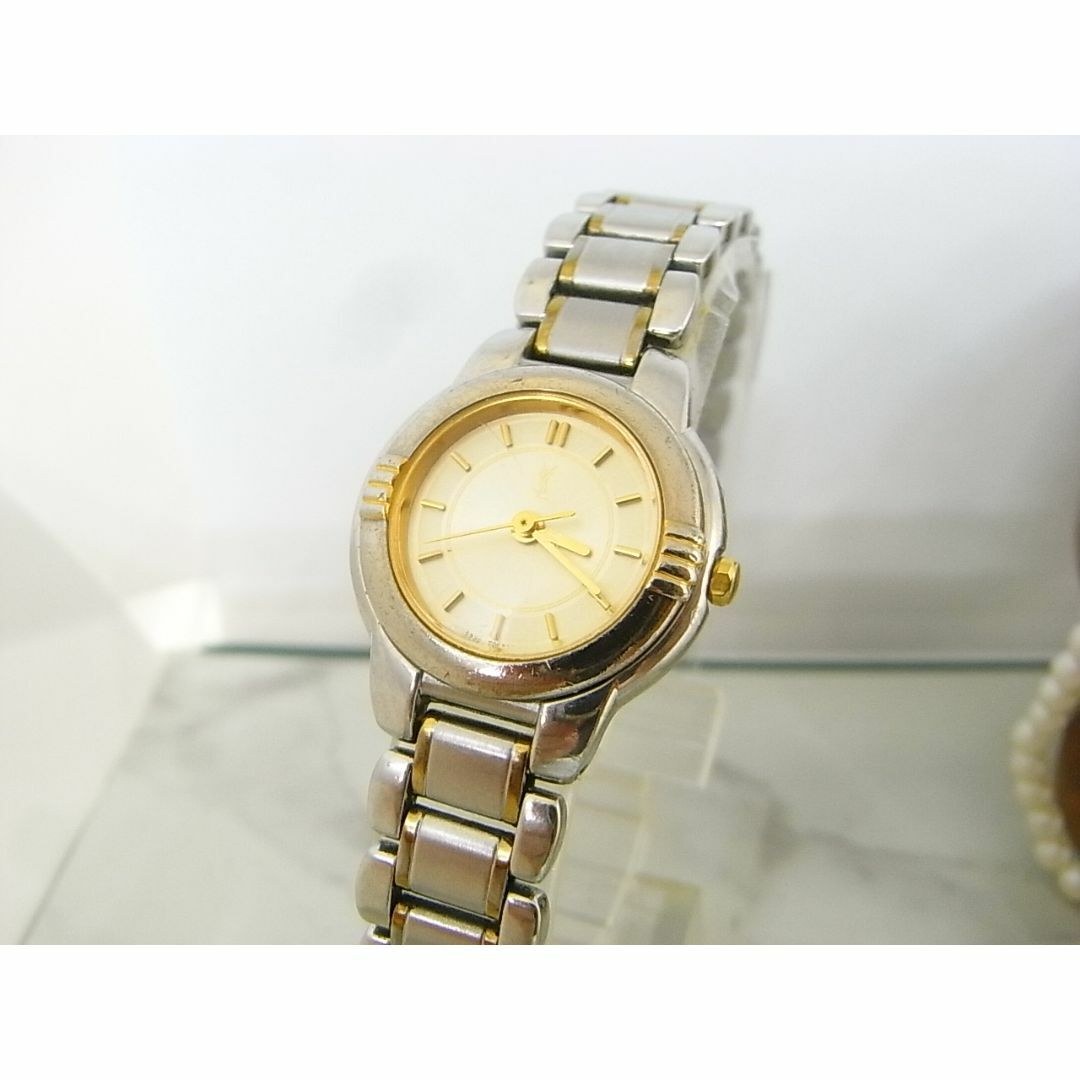 Yves Saint Laurent - 訳あり イヴサンローラン YSL ラウンド Yves Saint Laurent - 訳あり イヴサンローラン YSL ラウンド