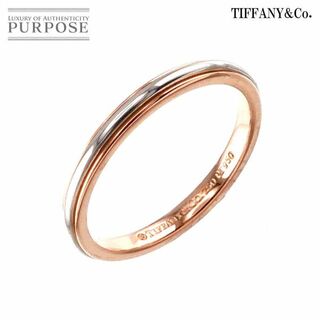ティファニー(Tiffany & Co.)のティファニー TIFFANY&Co. 9号 リング Pt プラチナ K18 PG 750 指輪  VLP 90234000(リング(指輪))
