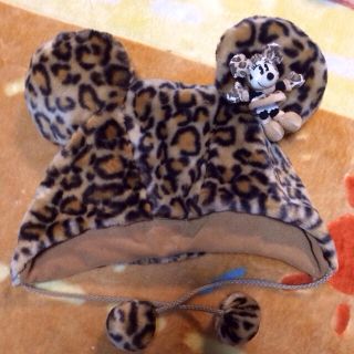 ディズニー(Disney)のヒョウ柄ミニー ファンキャップ(キャップ)