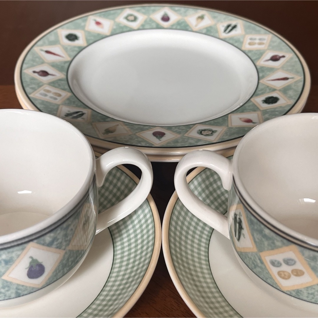 WEDGWOOD - ウェッジウッド☆ファームステッド☆トリオ ペアの WEDGWOOD - ウェッジウッド☆ファームステッド☆トリオ ペアの