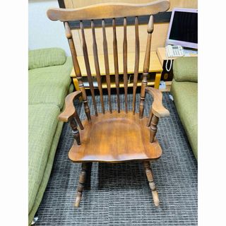 松田家具ロッキングチェア昭和レトロミッドセンチュリー もっと強く 松田家具ロッキングチェア昭和レトロミッドセンチュリー もっと強く