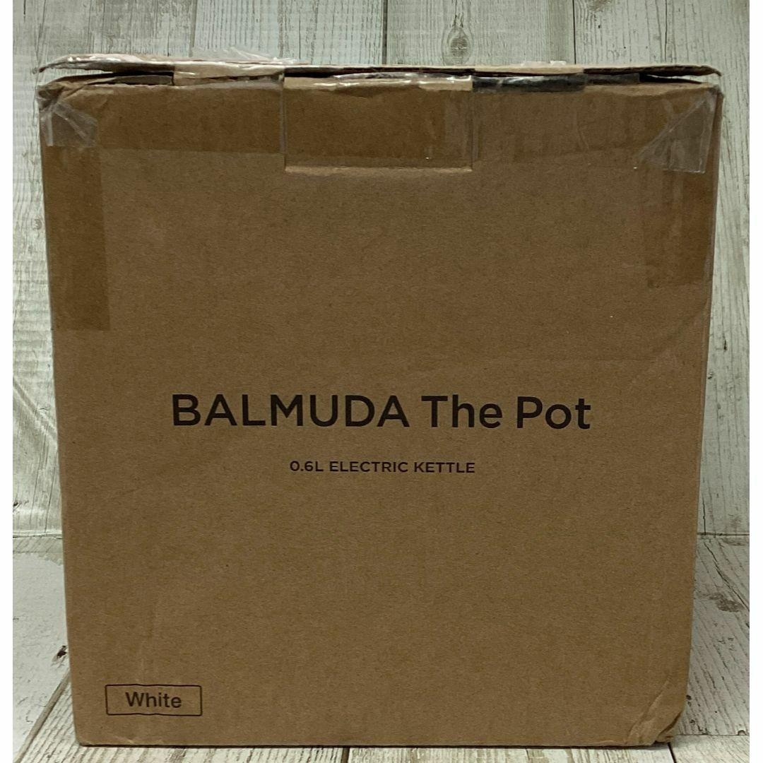 BALMUDA(バルミューダ)のバルミューダ ザ・ポット｜電気ケトル ホワイト BALMUDA The Pot  スマホ/家電/カメラの生活家電(電気ケトル)の商品写真